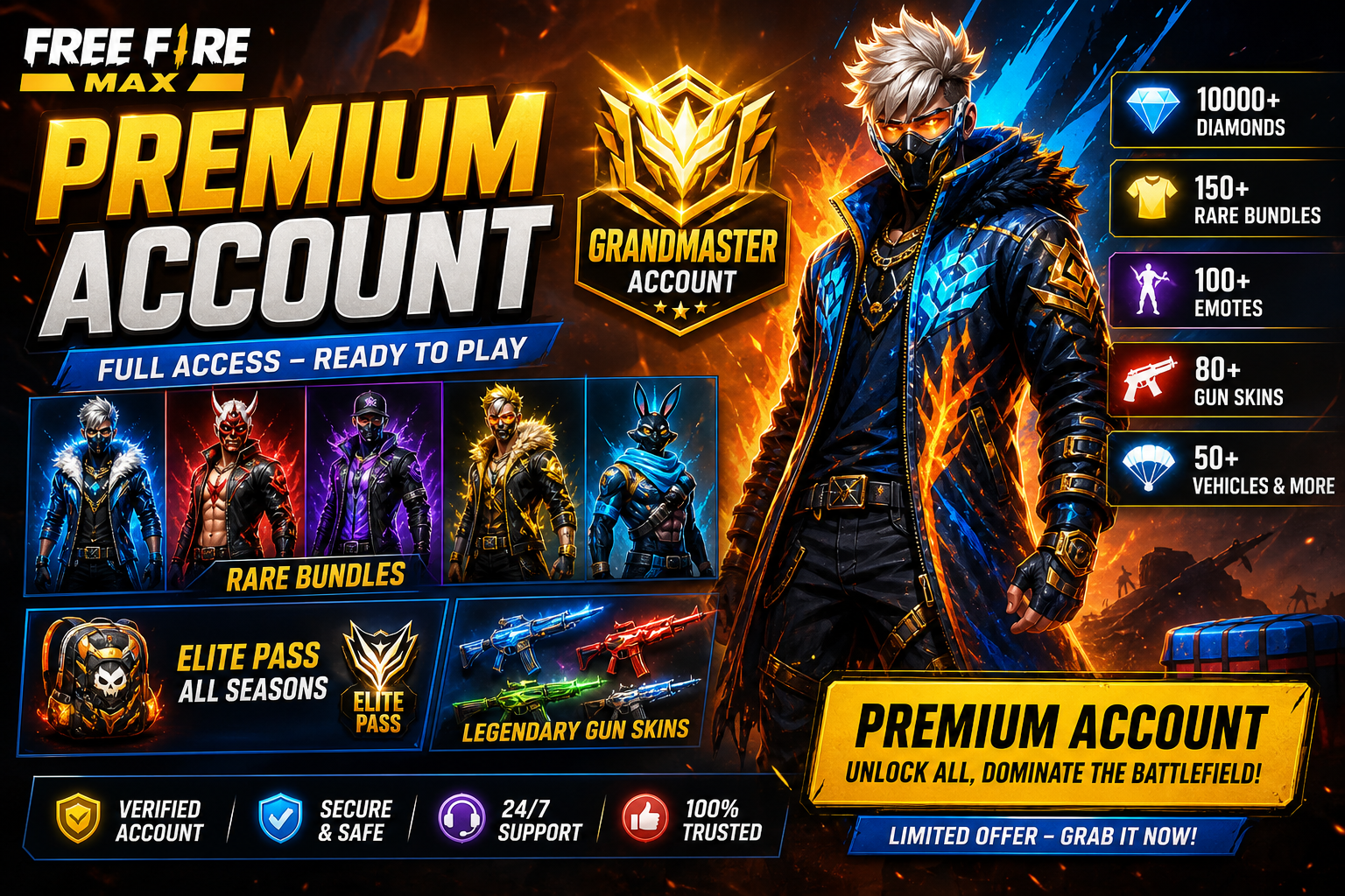 Free Fire Accounts